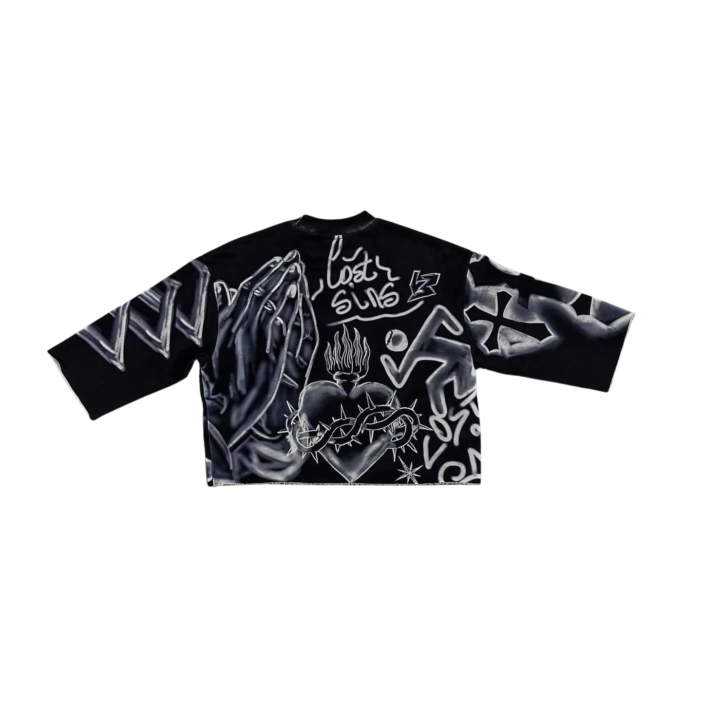 LOST SINS CROPPED TEE