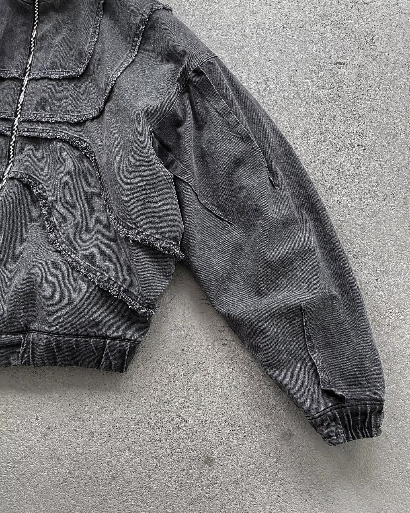 DENIM CLAVA ZIPUP - OUR TRUE FATE