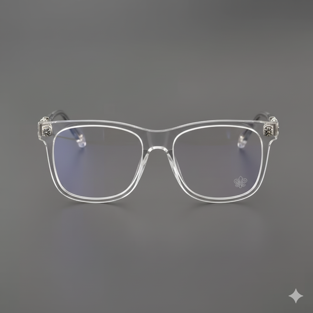CHROME CROSS GLASSES