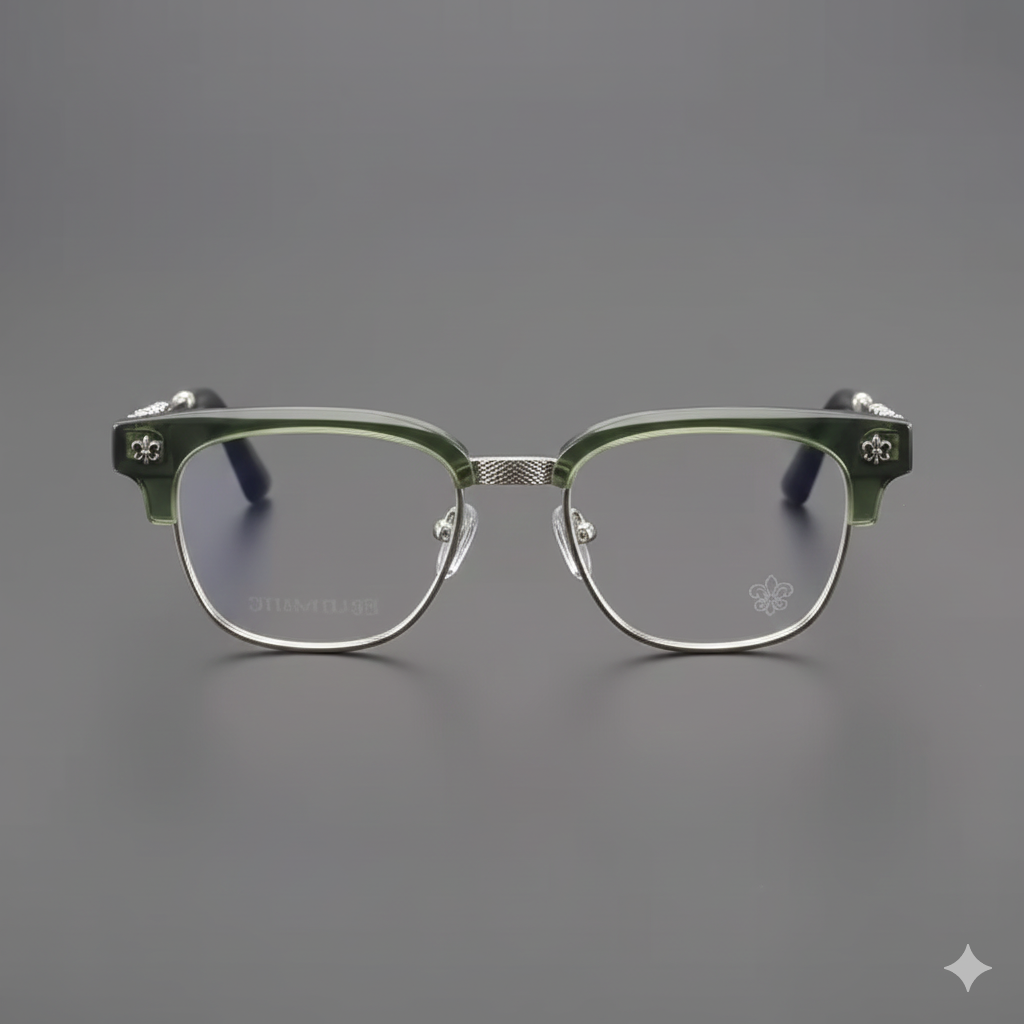 CHROME CROSS GLASSES