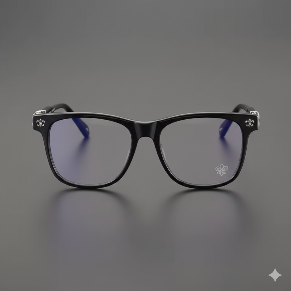 CHROME CROSS GLASSES