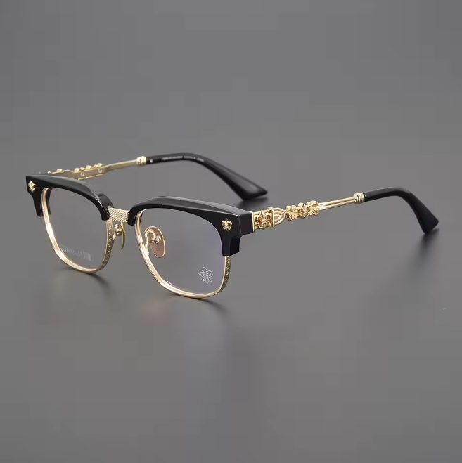 CHROME CROSS GLASSES