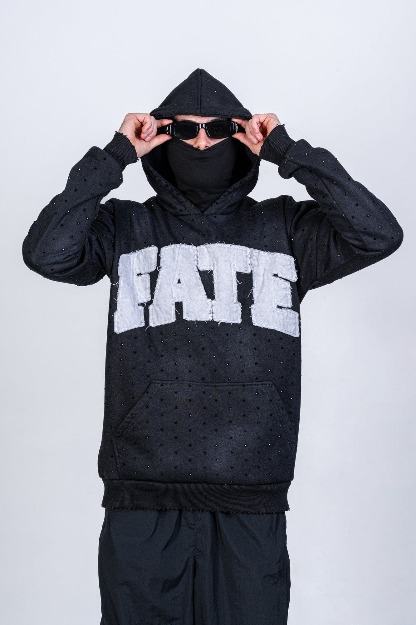 FATE RHINESTONE HOODIE