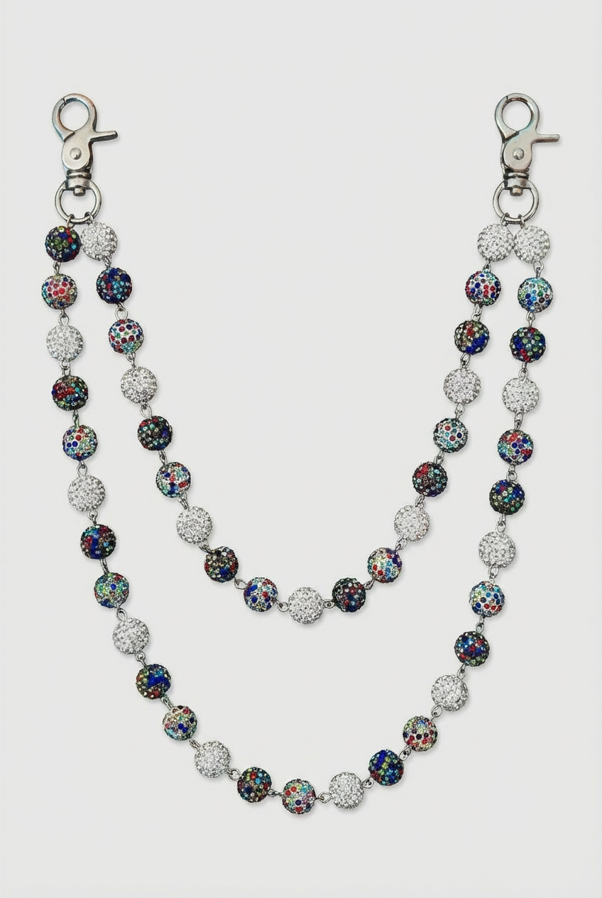 CRYSTAL POCKET CHAIN