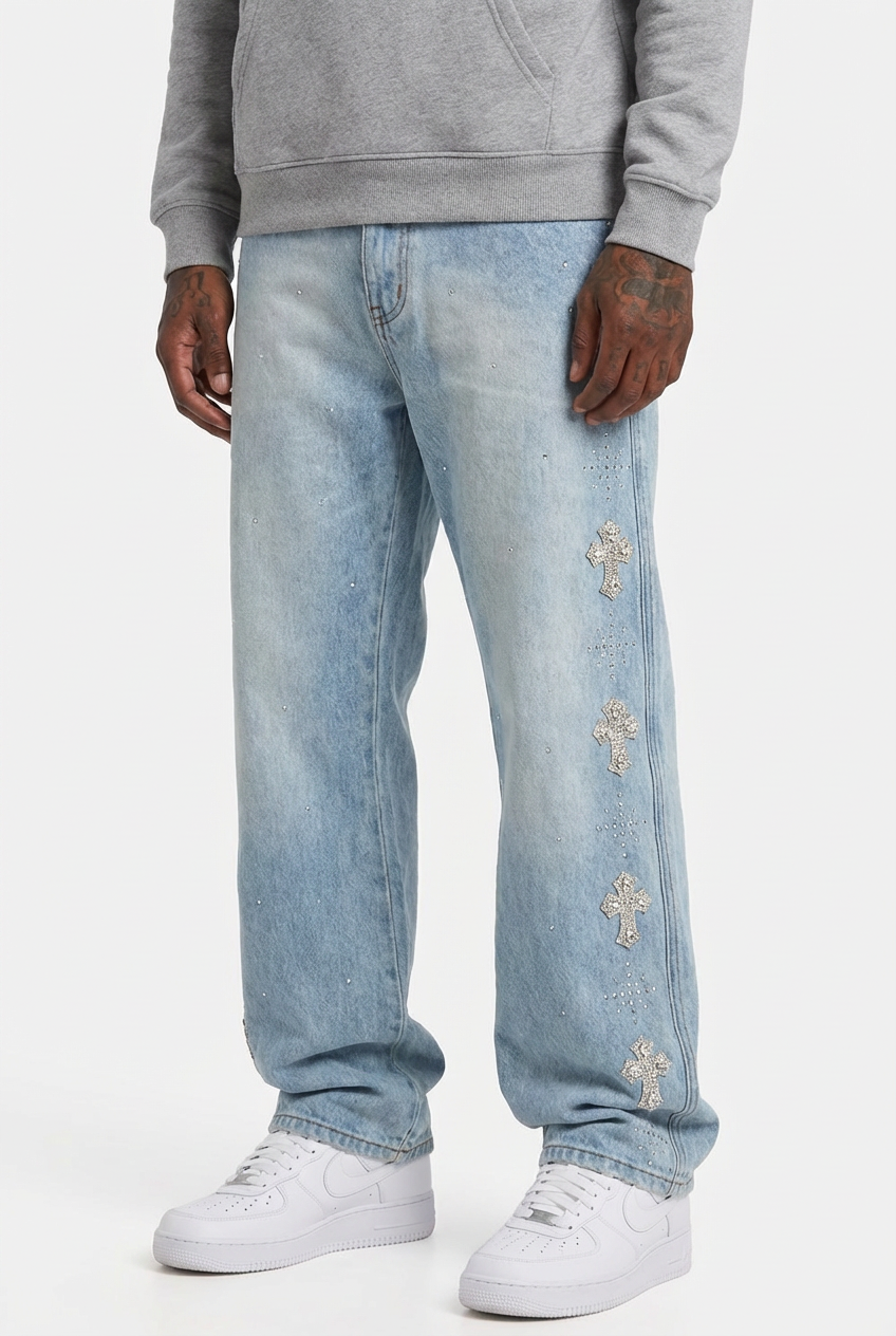 VANDAL CROSS DENIM