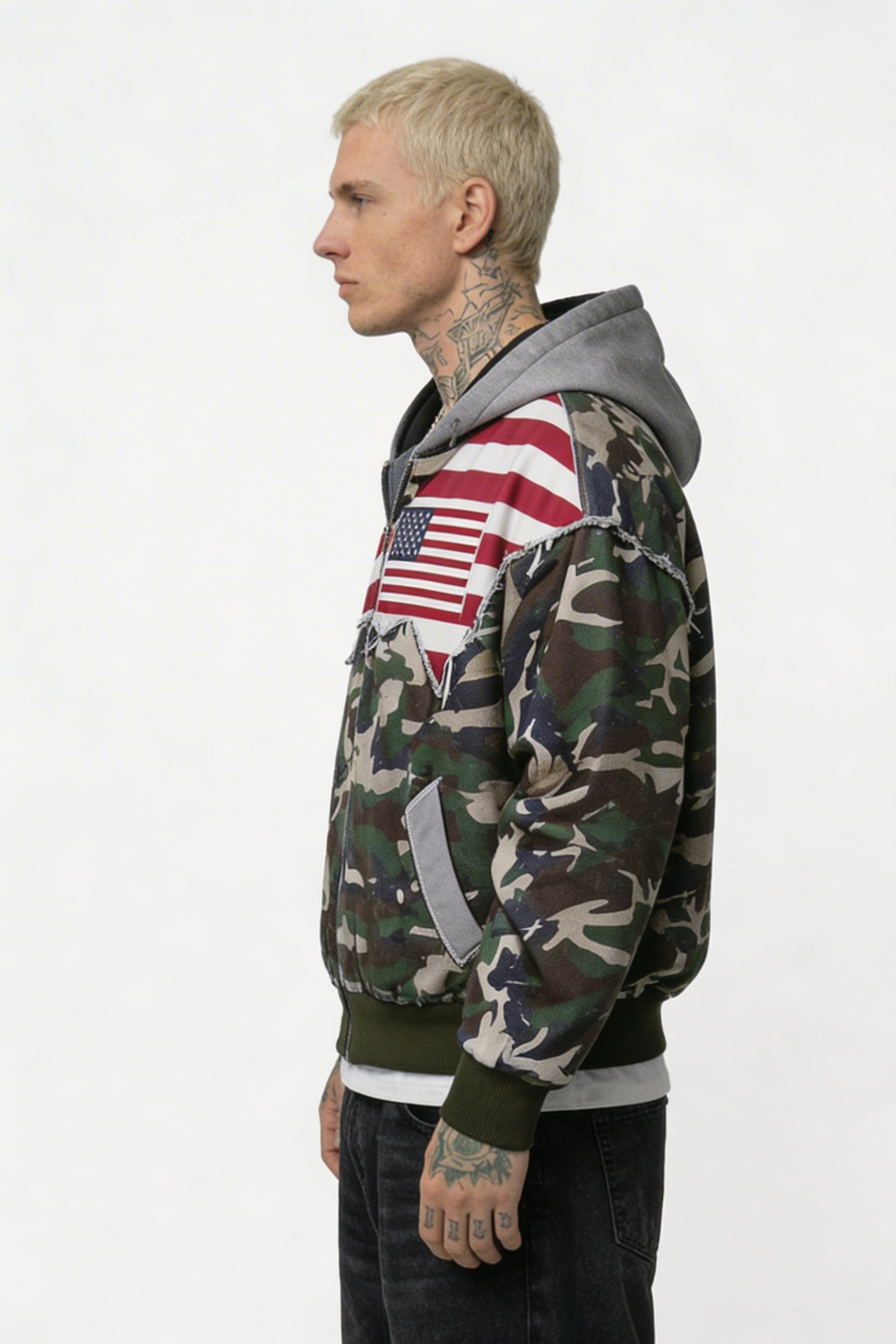 LIBERTY CAMO ZIP